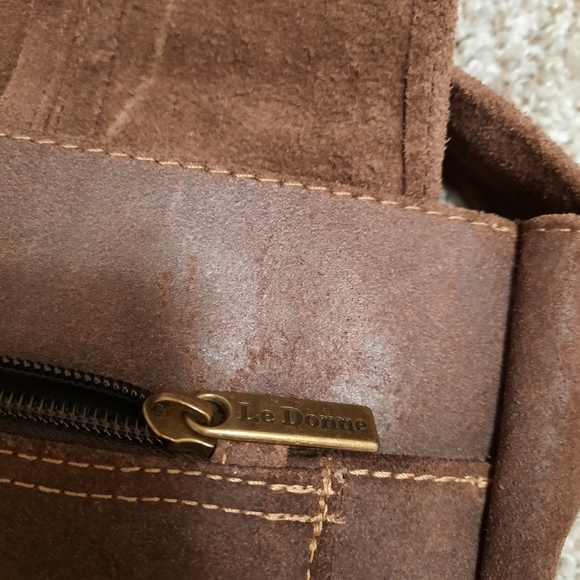 Beautiful leather messenger bag - Picture 3 of 5